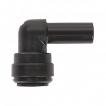 Sealey JGCET10 John Guest® Speedfit® Stem Elbow Coupling 10mm - Pack of 5