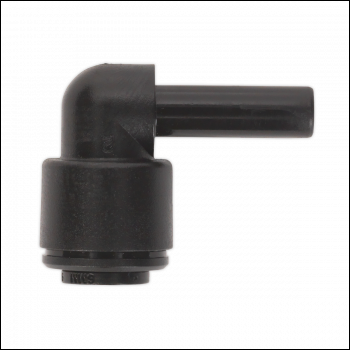 Sealey JGCET6 John Guest® Speedfit® Stem Elbow Coupling 6mm - Pack of 5