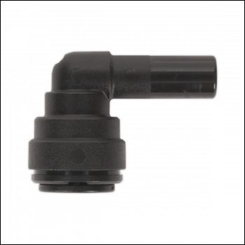 Sealey JGCET8 Stem Elbow 8mm Pack of 5 (John Guest Speedfit® - PM220808E)
