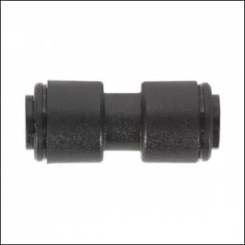 Sealey JGCS6 John Guest® Speedfit® Straight Coupling 6mm - Pack of 5