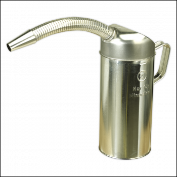 Sealey JM2F Metal Measuring Jug with Flexible Spout 2L