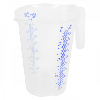 Sealey JT1000 Translucent Measuring Jug 1L
