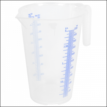 Sealey JT2000 Translucent Measuring Jug 2L