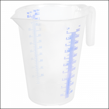 Sealey JT5000 Translucent Measuring Jug 5L