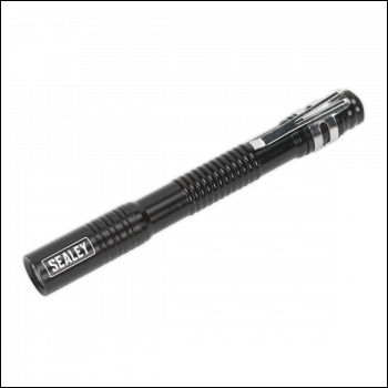 Sealey LED043 Aluminium Penlight 0.5W LED 2 x AAA Cell