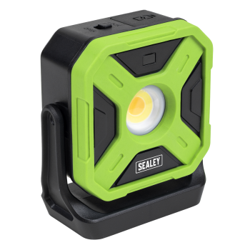Sealey LED1000P Rechargeable 360° Floodlight with Power Bank 12W COB LED