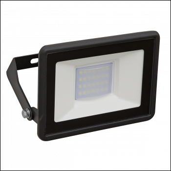 Sealey LED112 Extra-Slim Floodlight with Wall Bracket 20W SMD LED