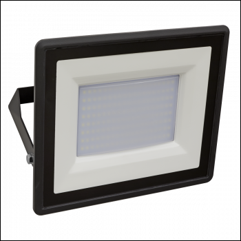Sealey LED115 Extra-Slim Floodlight with Wall Bracket 100W SMD LED