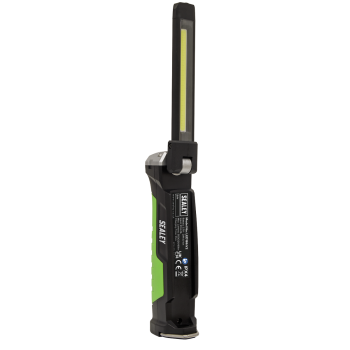 Sealey LED186 Rechargeable Slim Folding Inspection Light 6W COB LED & 1W SMD LED Lithium-ion