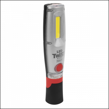 Sealey LED2001 LED Twist Rechargeable Inspection Light 16W COB & 1W SMD