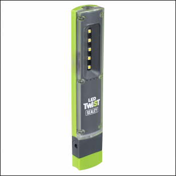 Sealey LED201G LED Twist Rechargeable Inspection Light 1W & 1W SMD
