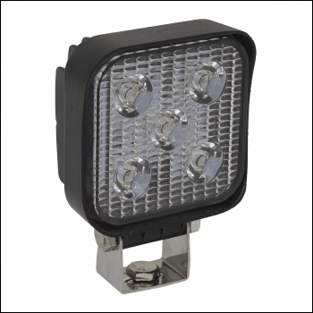 Sealey LED2S Mini Square Worklight with Adjustable Bracket 15W SMD LED