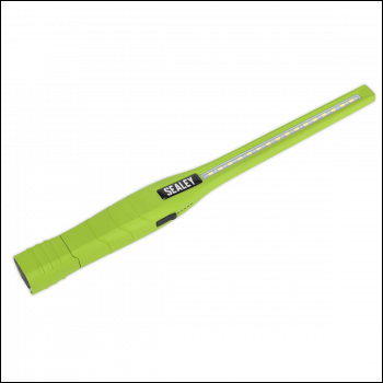 Sealey LED3604G Rechargeable 360° Slim Inspection Light 8W & 1W SMD LED - Green
