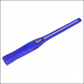 Sealey LED3604UV Rechargeable 360° Slim Inspection Light 8W & 1W SMD LED & UV Light