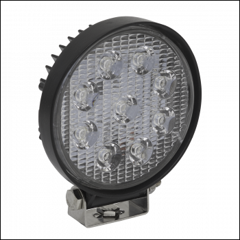 Sealey LED3R Round Worklight with Adjustable Bracket 27W SMD LED
