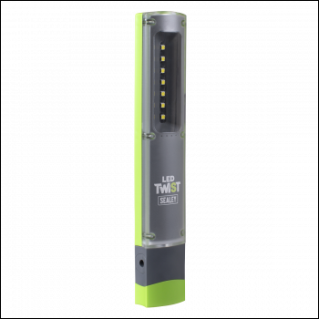 Sealey LED401G LED Twist Rechargeable Inspection Light 2W & 1W SMD LED