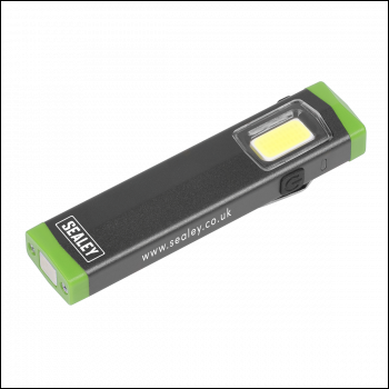 Sealey LED500SB Mini Super Beam Aluminium Pocket Light 3W COB LED