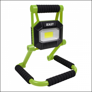 Sealey LEDFL10W Rechargeable Portable Fold Flat Floodlight 10W COB LED