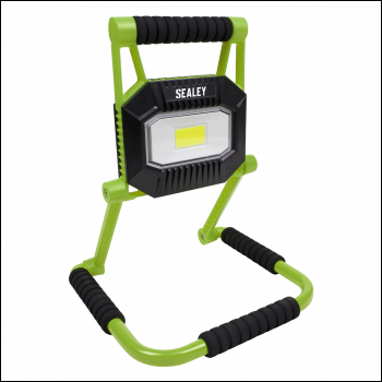 Sealey LEDFL20W Rechargeable Portable Fold Flat Floodlight 20W COB LED