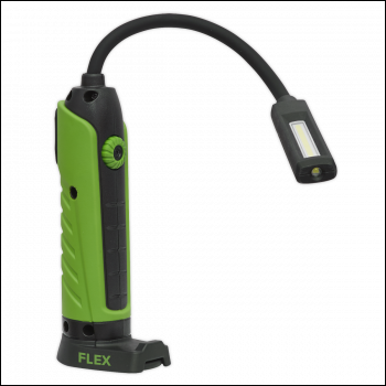 Sealey LEDFLEXG Rechargeable Flexi Inspection Light 5W COB & 3W SMD LED
