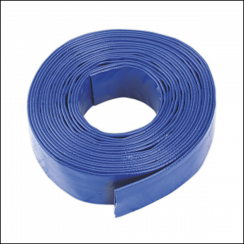 Sealey LFH1038 Layflat Hose 38mm x 10m