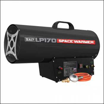 Sealey LP170 Space Warmer® Propane Heater 102,000-170,000Btu/hr (30-50kW)