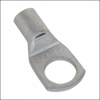 Sealey LT108 Copper Lug Terminal 10mm² x 8mm - Pack of 10