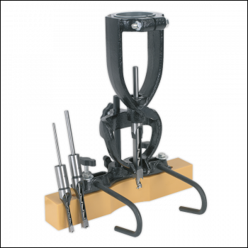 Sealey MA10 Wood Mortising Attachment with Chisels 40-65mm