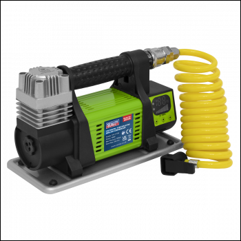 Sealey MAC04D Digital Tyre Inflator/Mini Air Compressor 12V