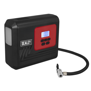 Sealey MAC12D Tyre Inflator with Worklight 12V