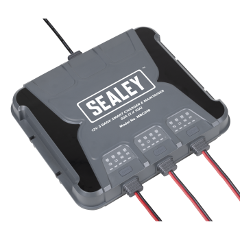Sealey MBC310 3 Bank 12V Smart Charger & Maintainer 30A (3 x 10A)