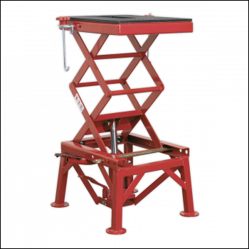 Sealey MC135 Hydraulic Motorcycle Lift Off-Road/Trials Bikes 135kg Capacity