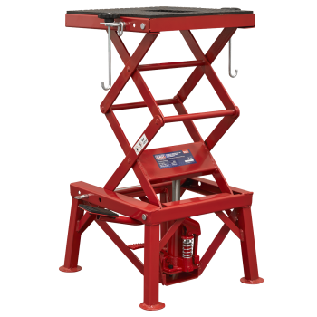 Sealey MC135 Hydraulic Motorcycle Lift Off-Road/Trials Bikes 135kg Capacity