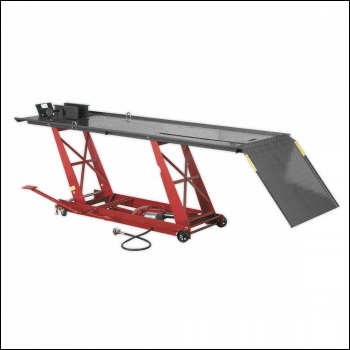 Sealey MC401A Air/Hydraulic Motorcycle Lift 454kg Capacity