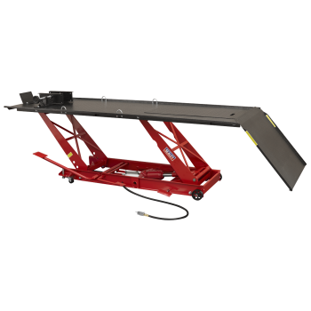 Sealey MC401A Air/Hydraulic Motorcycle Lift 454kg Capacity