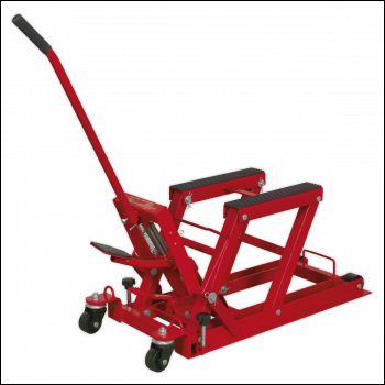 Sealey MC480 Hydraulic Motorcycle & Quad Lift 680kg Capacity