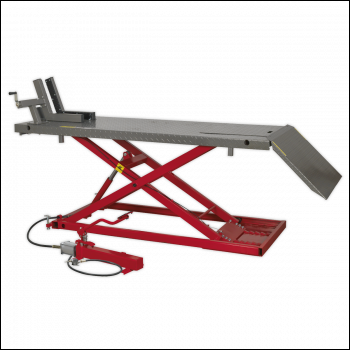 Sealey MC680A Heavy-Duty Air/Hydraulic Motorcycle Lift 680kg Capacity
