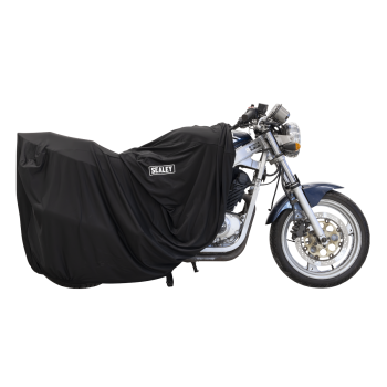 Sealey MCSM Motorcycle Stretch Cover Indoor Medium