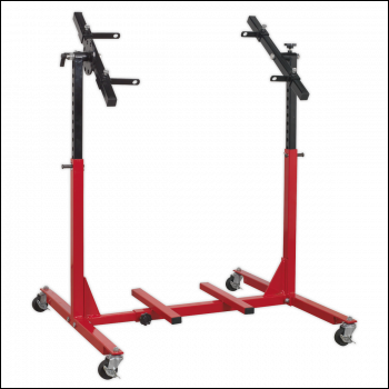 Sealey MES02 Engine Rebuild Stand, Multi-Cylinder 75kg Capacity
