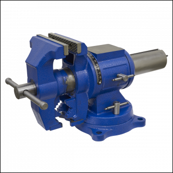 Sealey MFV150 Multifunction Cast Iron Vice with Swivel Base 150mm