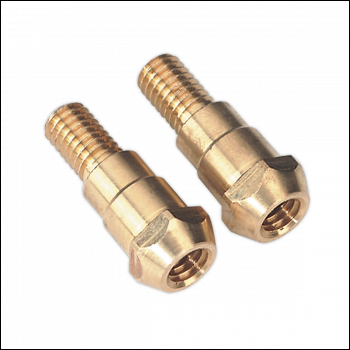 Sealey MIG925 Tip Adaptor 6mm TB36 - Pack of 2