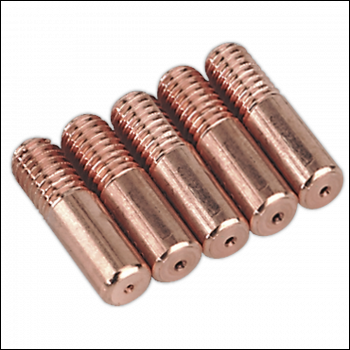 Sealey MIG951 Contact Tip 0.6mm MB14 - Pack of 5