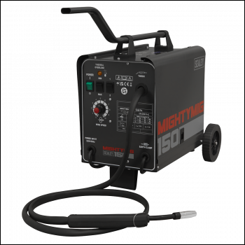 Sealey MIGHTYMIG150 Professional Gas/Gasless MIG Welder 150A 230V