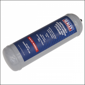 Sealey MIGMIX2.2 Disposable Argon/Carbon Dioxide Gas Cylinder 430g