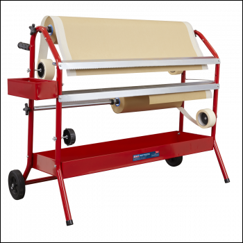 Sealey MK67 Masking Paper Dispenser Trolley 2 x 900mm Rolls