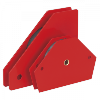 Sealey MQC2 Magnetic Quick Clamp Set 2pc