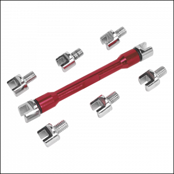 Sealey MS086 Spoke Wrench Set 9pc