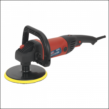 Sealey MS875PS 180mm Variable Speed Sander/Polisher 1200W/230V