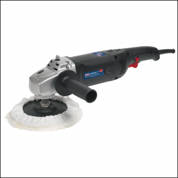 Sealey MS900PS 170mm Rotary Variable Speed Sander/Polisher 1300W/230V