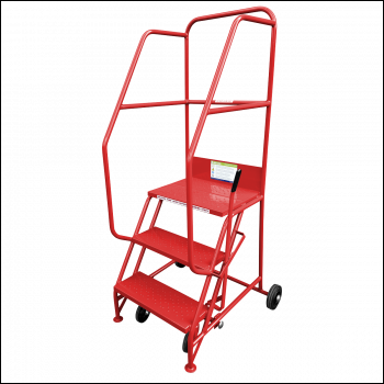 Sealey MSS03 Mobile Safety Steps 3-Tread